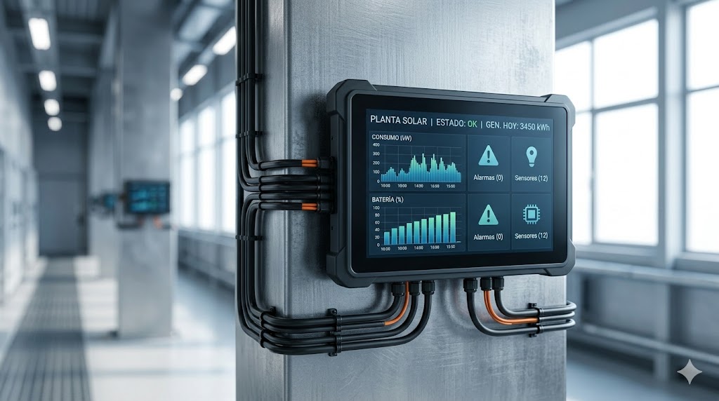 Dashboard HMI MisaLog